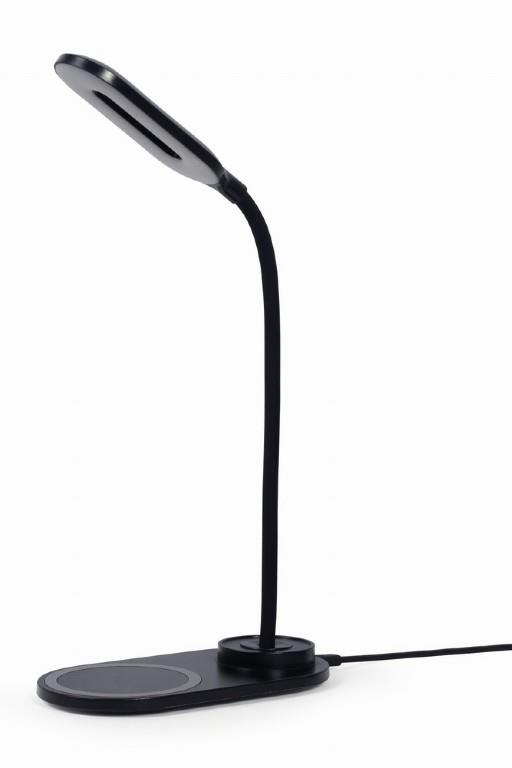 MOBILE CHARGER WRL DESK LAMP/BLACK TA-WPC10-LED-01 GEMBIRD