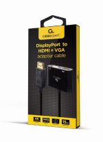 I/O ADAPTER DISPLAYP. TO HDMI/VGA A-DPM-HDMIFVGAF-01 GEMBIRD