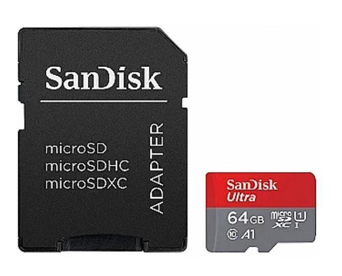 MEMORY MICRO SDHC 64GB UHS-I/SDSQUAB-064G-GN6IA SANDISK