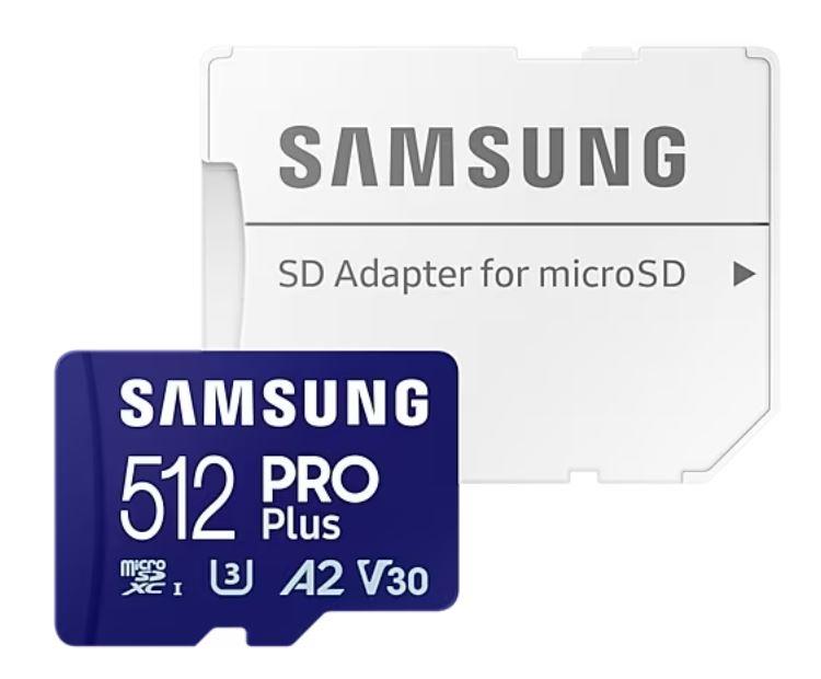 MEMORY MICRO SDXC PRO+ 512GB/W/READER MB-MD512SA/EU SAMSUNG