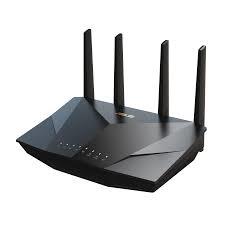 Wireless Router|ASUS|Wireless Router|5400 Mbps|Wi-Fi 5|Wi-Fi 6|IEEE 802.11a|IEEE 802.11b|IEEE 802.11g|IEEE 802.11n|USB 3.2|4x10/100/1000M|LAN  WAN ports 1|Number of antennas 4|RT-AX5400